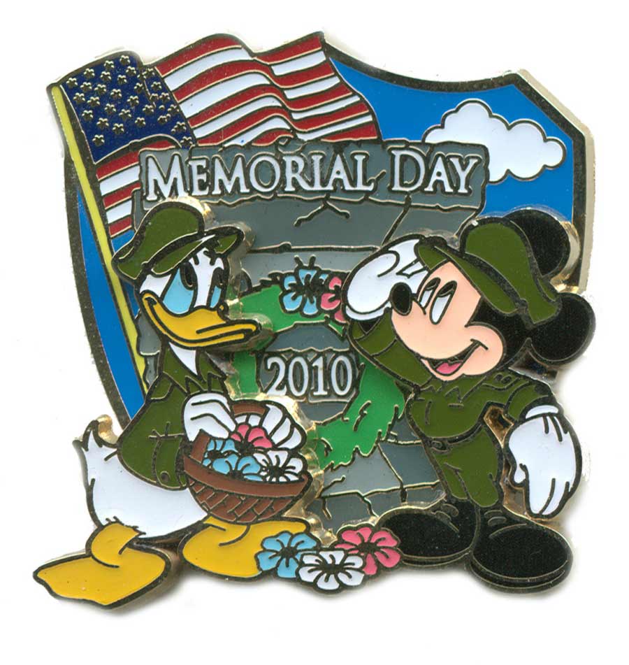 A Disney Pin Salute… Looking Back at Memorial Day Disney Parks Blog