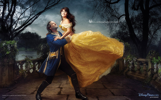 Penelope Cruz and Jeff Bridges in the Final Scene from 'Beauty and the Beast' Penelope Cruz and Jeff Bridges in the Final Scene from 'Beauty and the Beast'
