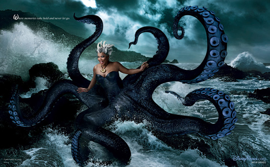 Queen Latifah as Ursula from 'The Little Mermaid' Queen Latifah as Ursula from 'The Little Mermaid'