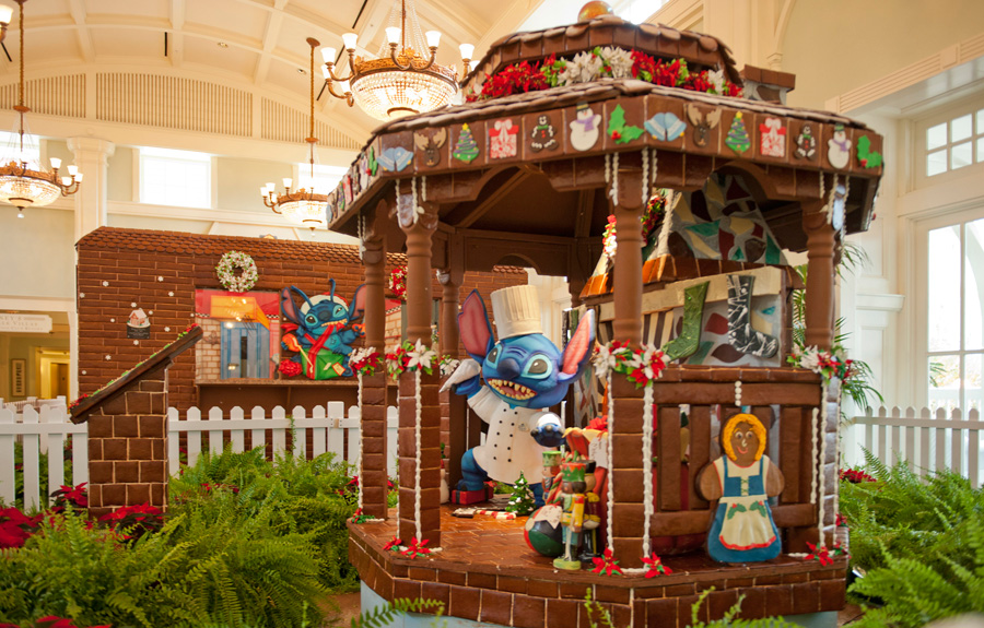 Stitch Gets in on Gingerbread Fun at Walt Disney World Resort Disney