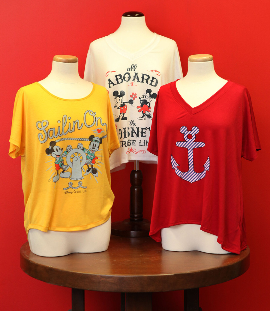 New Women’s Apparel Makes Waves on the Disney Dream and Disney Fantasy