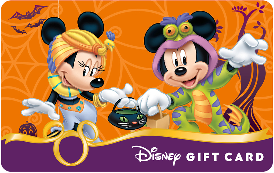 Celebrate Halloween with New Disney Gift Card Designs  Disney Parks Blog