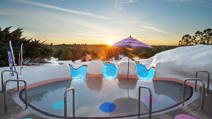 It's a Beautiful Morning at Disney's Blizzard Beach Water ...