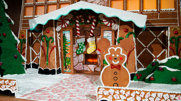 Gingerbread House at Disney’s Grand Californian Hotel & Spa at the Disneyland Resort