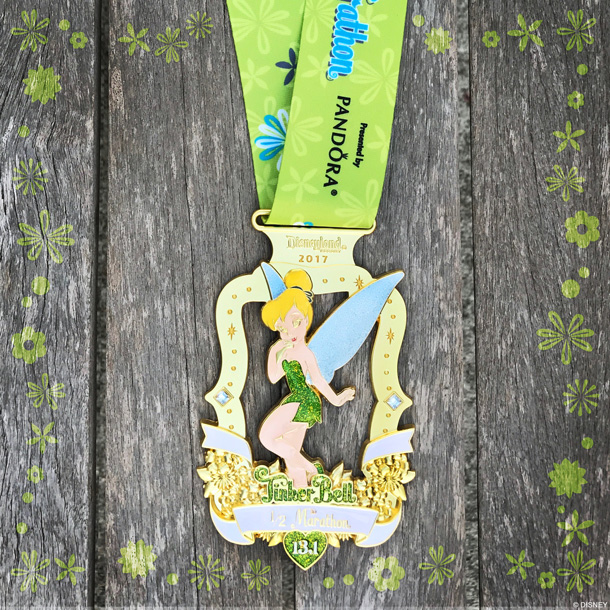 runDisney Medals from runDisney Tinker Bell Half Marathon