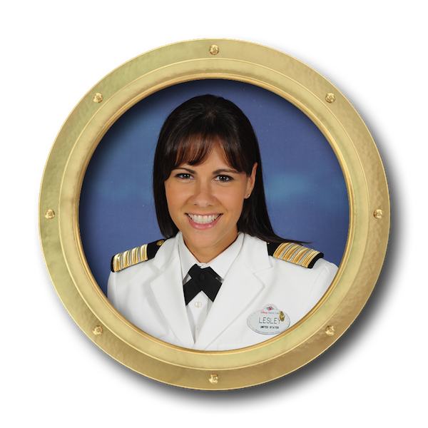 disney cruise director leslie