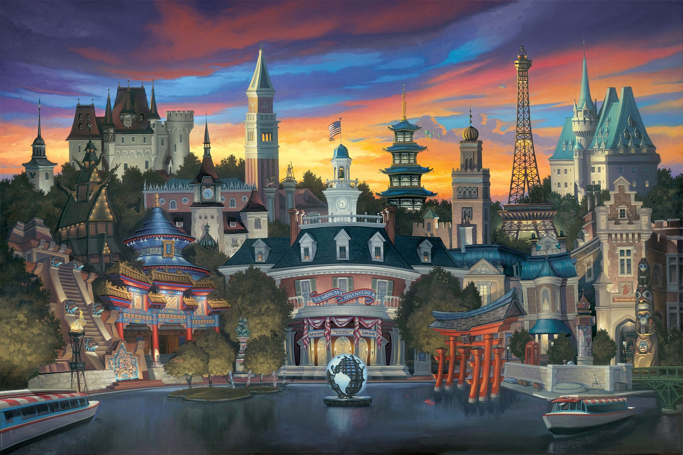 Disney Fine Artist Greg McCullough Provides Hidden Gems For The Epcot