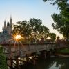 #DisneyParksLIVE: Watch the Sunrise at Magic Kingdom Park Today at 6 a.m. ET
