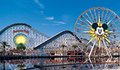 California Screamin and Mickeys Fun Wheel at Disney California Adventure Park California Screamin and Mickeys Fun Wheel at Disney California Adventure Park