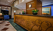The Front Desk and Registration counter of Disneys Paradise Pier Hotel
The Front Desk and Registration counter of Disneys Paradise Pier Hotel
