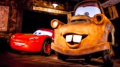 Mater and Lightning McQueen