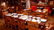 Ample seating at the tables and booths at Mama Melrose's Ristorante Italiano
