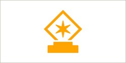 Award star trophy icon