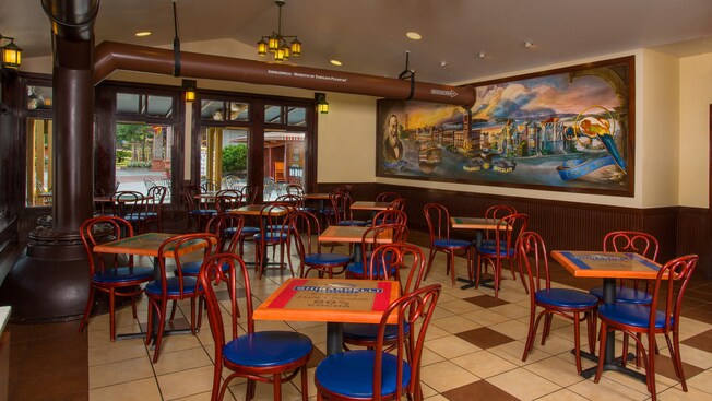 "Characters in Flight," a thethered helium-balloon attraction about Downtown Disney