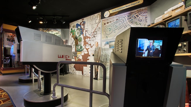 A model of the Florida Conference Room at Walt Disney: One Man’s Dream
