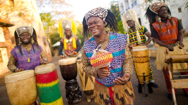 Tam Tam Drummers of Harambe | Walt Disney World Resort
