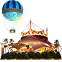 Disney Springs Ícone da tenda do Cirque du Soleil